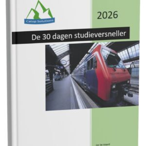 E-book cover van de 30 dagen studieversneller