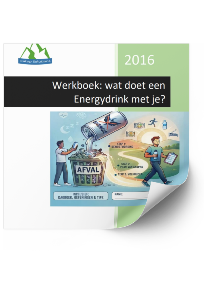 Cover van het werkboek Wat doet een energydrink met je